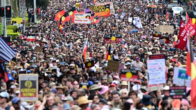 Gedenken an Kolonisierung: 