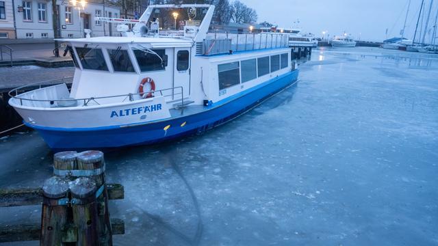 Zu viel Eis: Winterwetter stoppt Seebestattungen in der Ostsee