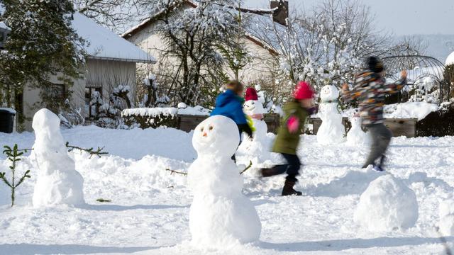Wetter: Nach Schnee-Chaos fast überall wieder Präsenzunterricht