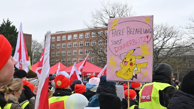 Tarifkonflikt: Warnstreiks an Hochschulen und Unikliniken im Norden