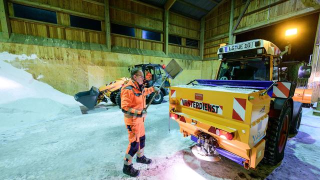 Winterwetter: Streusalzlieferant: Vorräte werden schnell aufgebraucht