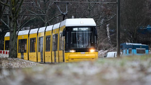 BVG: Neue Straßenbahn-Abschnitte enteist und wieder befahrbar