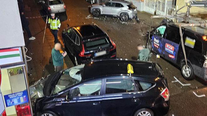 Accident: The accident caused damage of more than one hundred thousand euros.