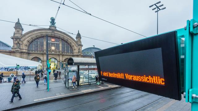 Großstädte als Ziel: Verdi-Warnstreiks im Nahverkehr am Montag
