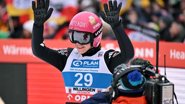 Vor Olympia: Skispringerin Reisch bei Heim-Weltcup auf Platz vier