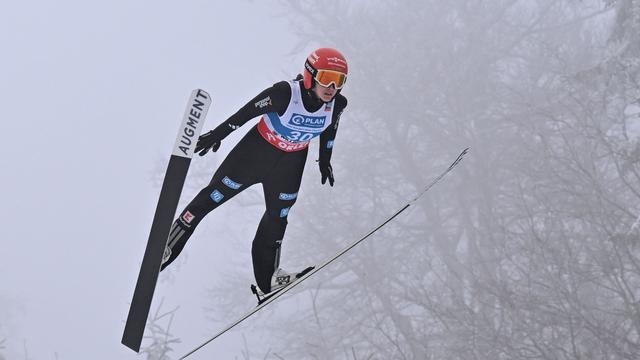 Skispringen: Kein Podest vor Olympia: Freitag springt auf Platz vier