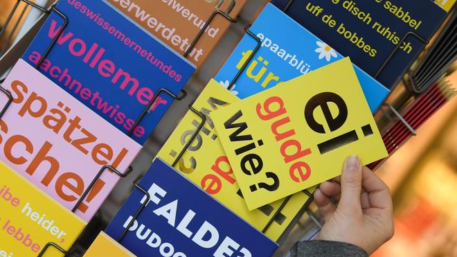 Brauchtum: Auch die Landesregierung will den Dialekt stärken.