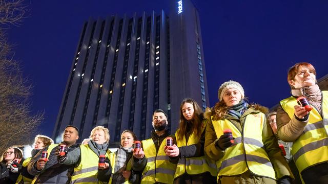 Gastgewerbe: Lichterkette für Erhalt des Congress Hotels