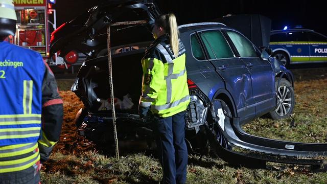 Unfälle: Sieben Verletzte bei Unfall auf Bundesstraße - auch Kinder