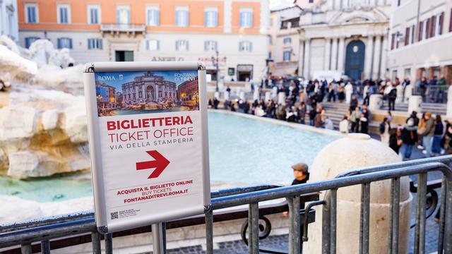 Rom: Ab heute: Touristen müssen Eintritt für Trevi-Brunnen zahlen