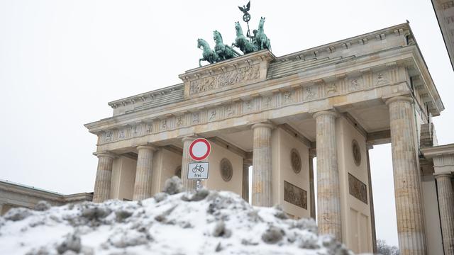 Wetter: Frost und Neuschnee in Berlin und Brandenburg