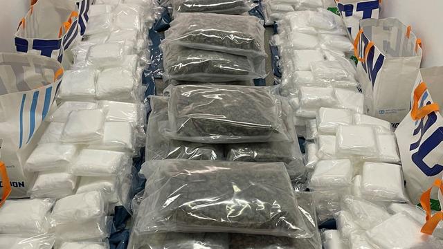 In Industriegebäude: Hunderte Kilogramm Drogen in Südhessen sichergestellt