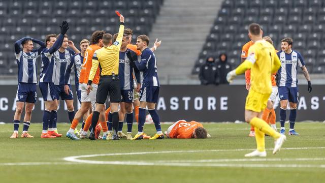 2. Bundesliga: Drei Spiele Sperre für Kownacki: Hertha legt Einspruch ein