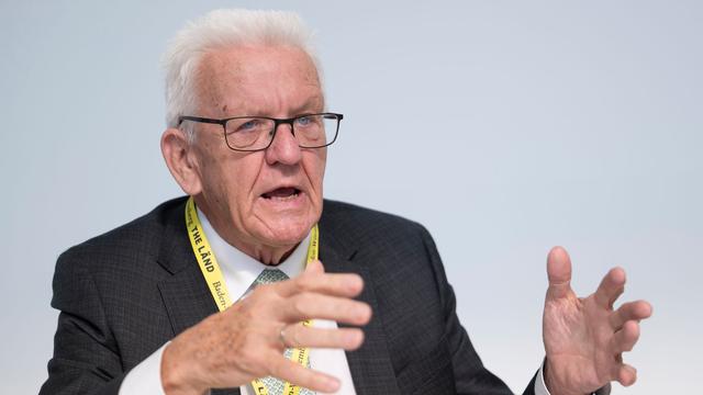 Regierungschef: Kretschmann: 