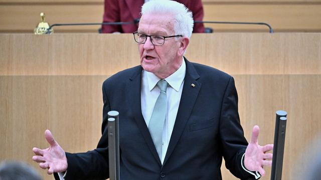 Legislaturende: Nach 46 Jahren: Kretschmann hält letzte Rede im Landtag