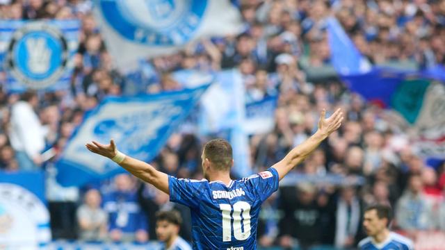 2. Fußball-Bundesliga: Trotz Dzeko-Doppelpacks: Schalke kann Krise nicht beenden
