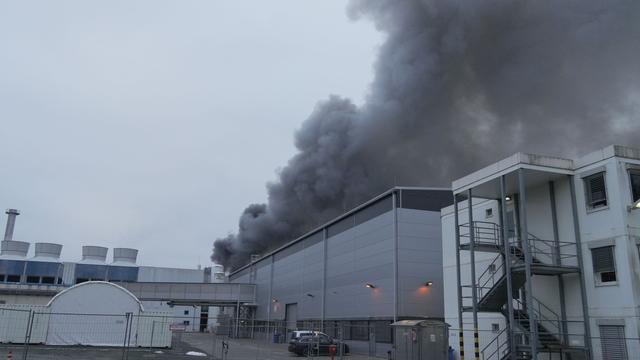 Feuer im GSI Darmstadt: Feuer an Forschungszentrum 