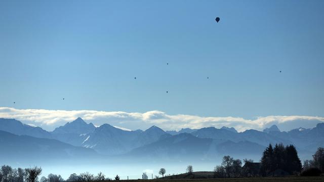 Wetteraussichten: Sonne nur in den Alpen - sonst bleibt es trüb