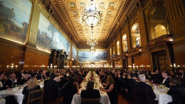 Historisches Festmahl: Merkel und Costa Ehrengäste beim Matthiae-Mahl
