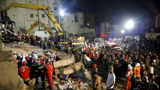 Notfälle: Wohnhaus im Libanon eingestürzt - 14 Tote