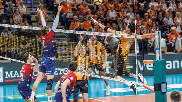 Volleyball-Bundesliga: Kurzes Comeback: Volleys müssen wieder auf Mote verzichten