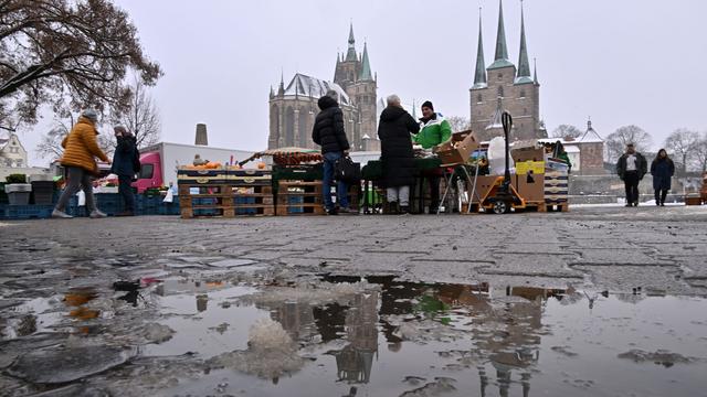 Wettervorhersage: Mildere Temperaturen sorgen für weniger Glätte