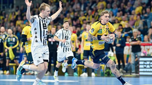 Handball-Bundesliga: Johansson trifft in letzter Sekunde – Kiel schlägt die Löwen