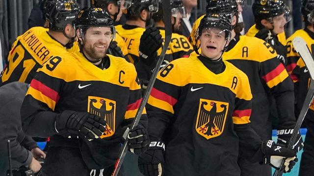 Olympisches Eishockeyturnier: NHL-Stars führen Eishockey-Team zu Olympia-Auftaktsieg
