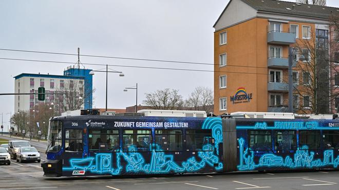 Unfälle: Eine Straßenbahn war in Frankfurt (Oder) in einen Unfall verwickelt. (Symbolbild)