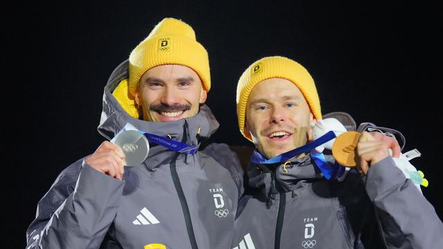 Olympische Winterspiele: Skeletonis im Glück: Jungk und Grotheer rasen aufs Podest