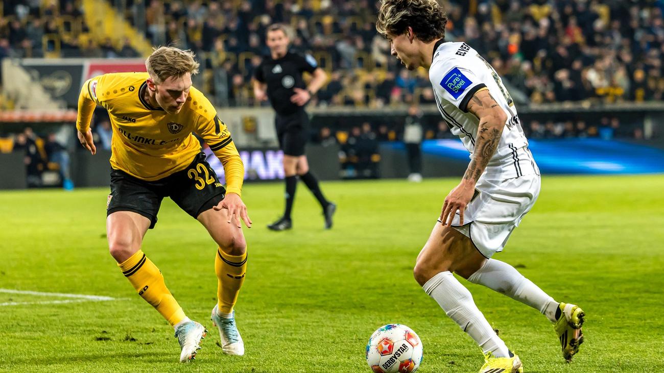 2. Fußball-Bundesliga: Elversberg nimmt Hürde Dresden und rückt auf Platz zwei
