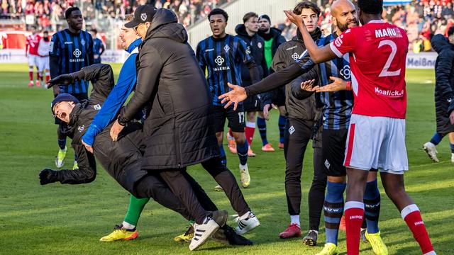 3. Fußball-Liga: Cottbus bleibt trotz Remis gegen Mannheim an der Spitze