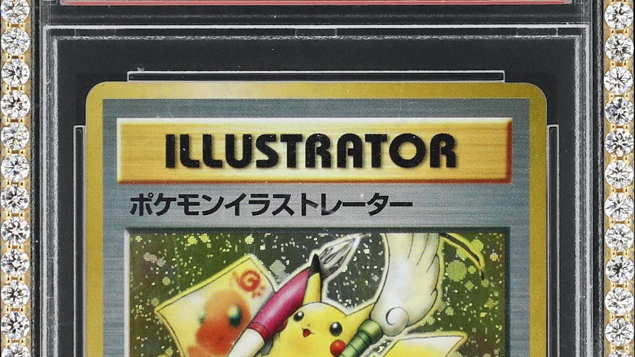 Auktion: Pokémon-Sammelkarte für 16,5 Millionen Dollar versteigert