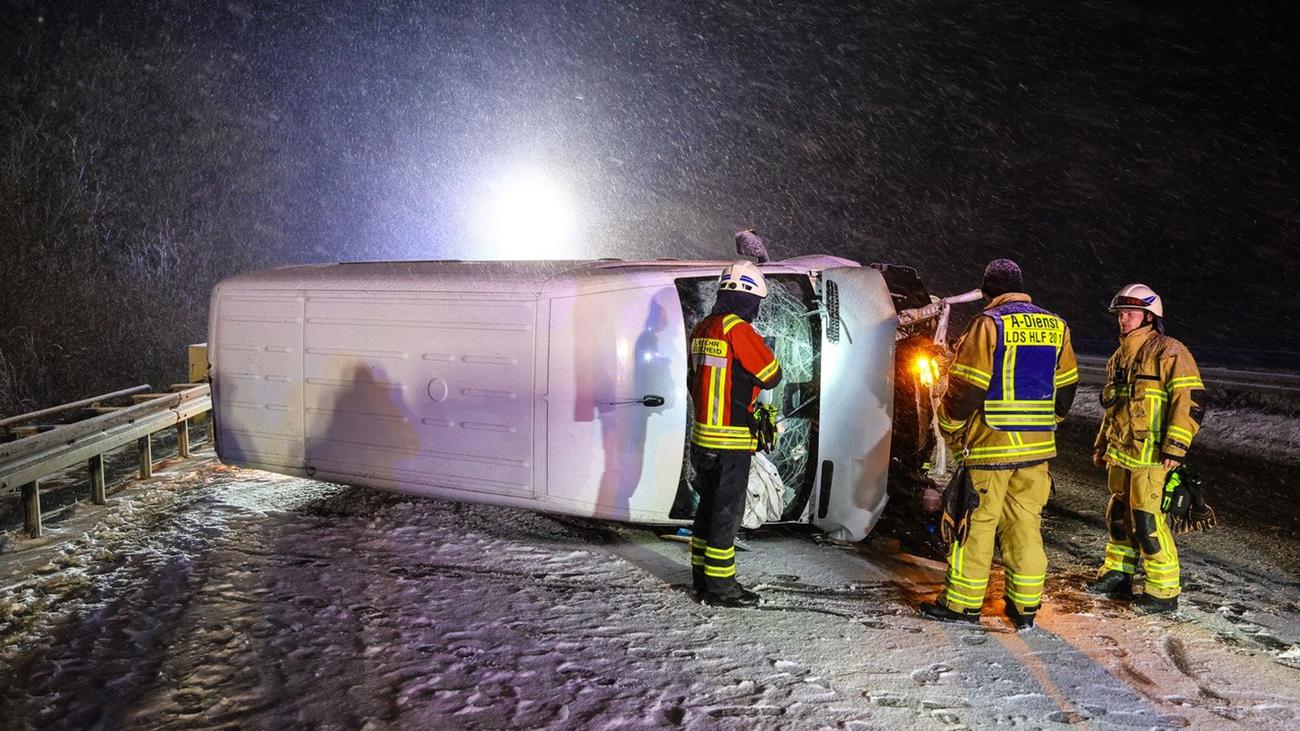 Unfall bei Lüdenscheid: Schwerverletzter bei Unfall auf A45