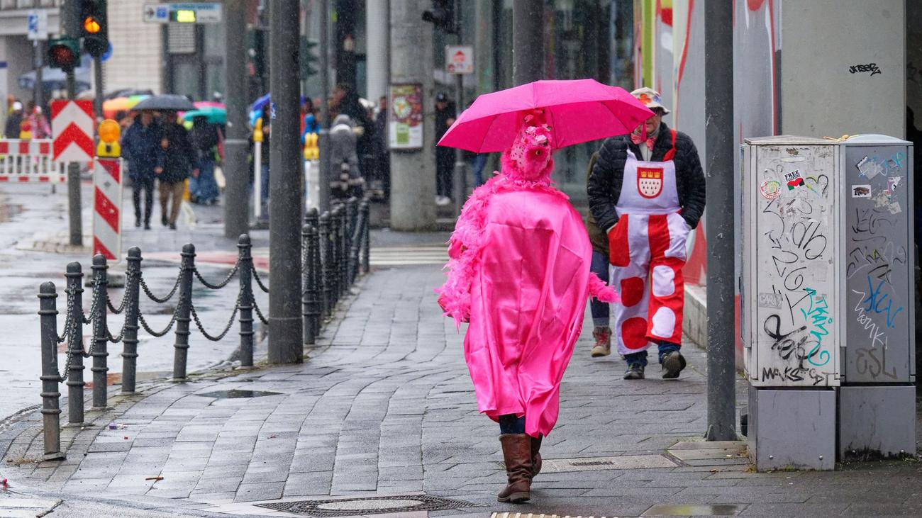 Wetter: Ungemütliches Karnevals-Ende am Dienstag