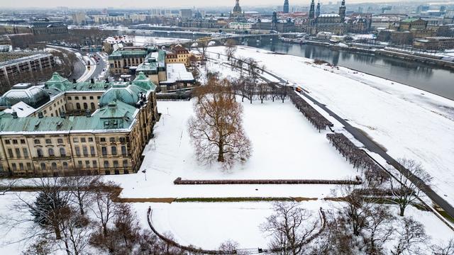 Wetter: Winterwetter in Sachsen mit Schnee und Glätte
