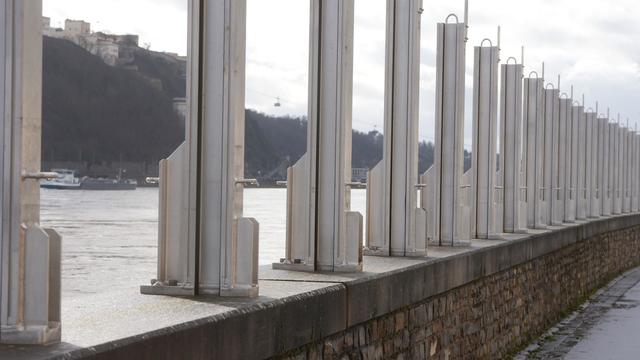Hochwasser: Koblenz erwartet neuen Hochwasser-Scheitel am Donnerstag