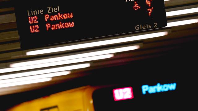 Verkehr: BVG testet System für exaktere Anzeigen auf U-Bahnhöfen