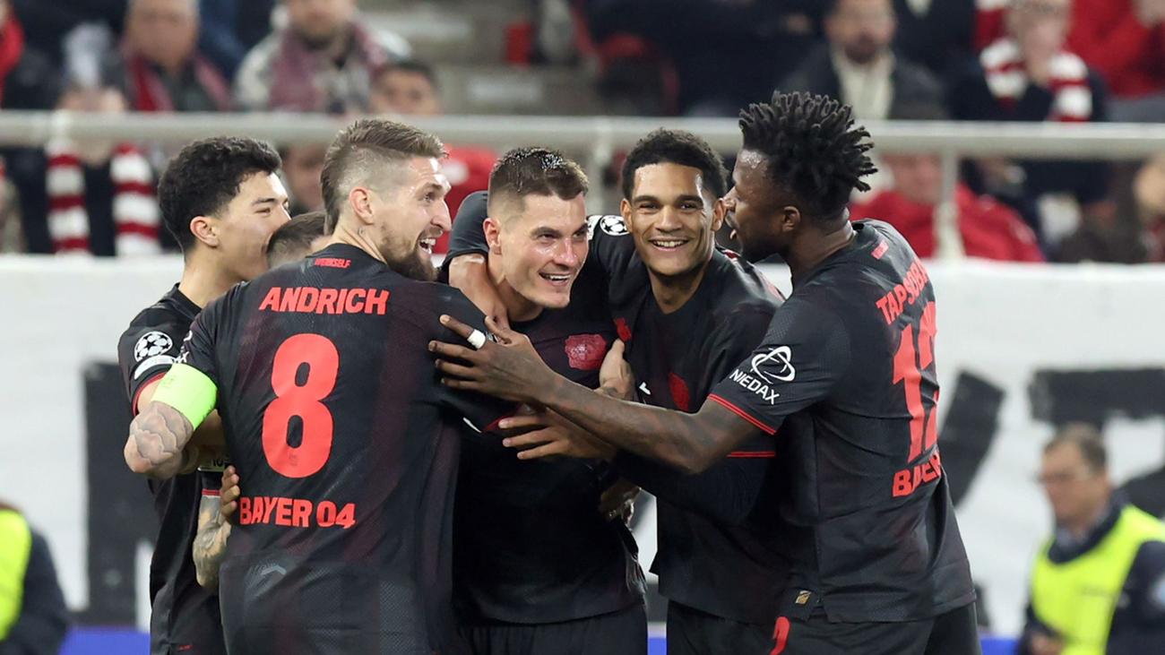 Champions League: Revanche geglückt: Bayer dank Schick auf Achtelfinal-Kurs