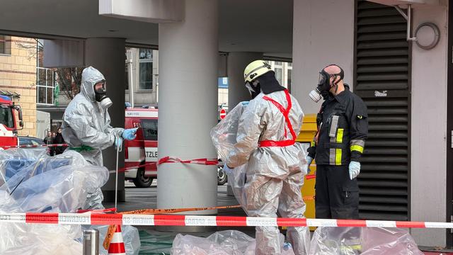 Nürnberg: Verdächtiges Pulver in Gewerkschaftshaus - Feuerwehreinsatz