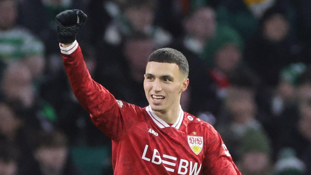 Auswärtssieg: Mit starkem El Khannouss - VfB nimmt Kurs aufs Achtelfinale