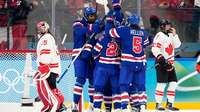 Winterspiele: Sieg gegen Kanada: US-Frauen Eishockey-Olympiasiegerinnen