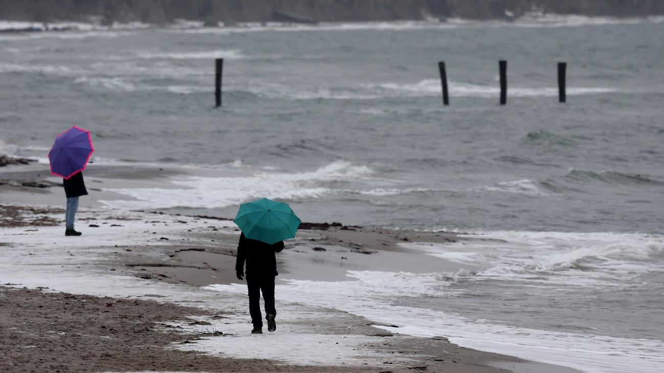 Wetter: Glatteis und Regen: Im Norden bleibt das Wetter unbeständig