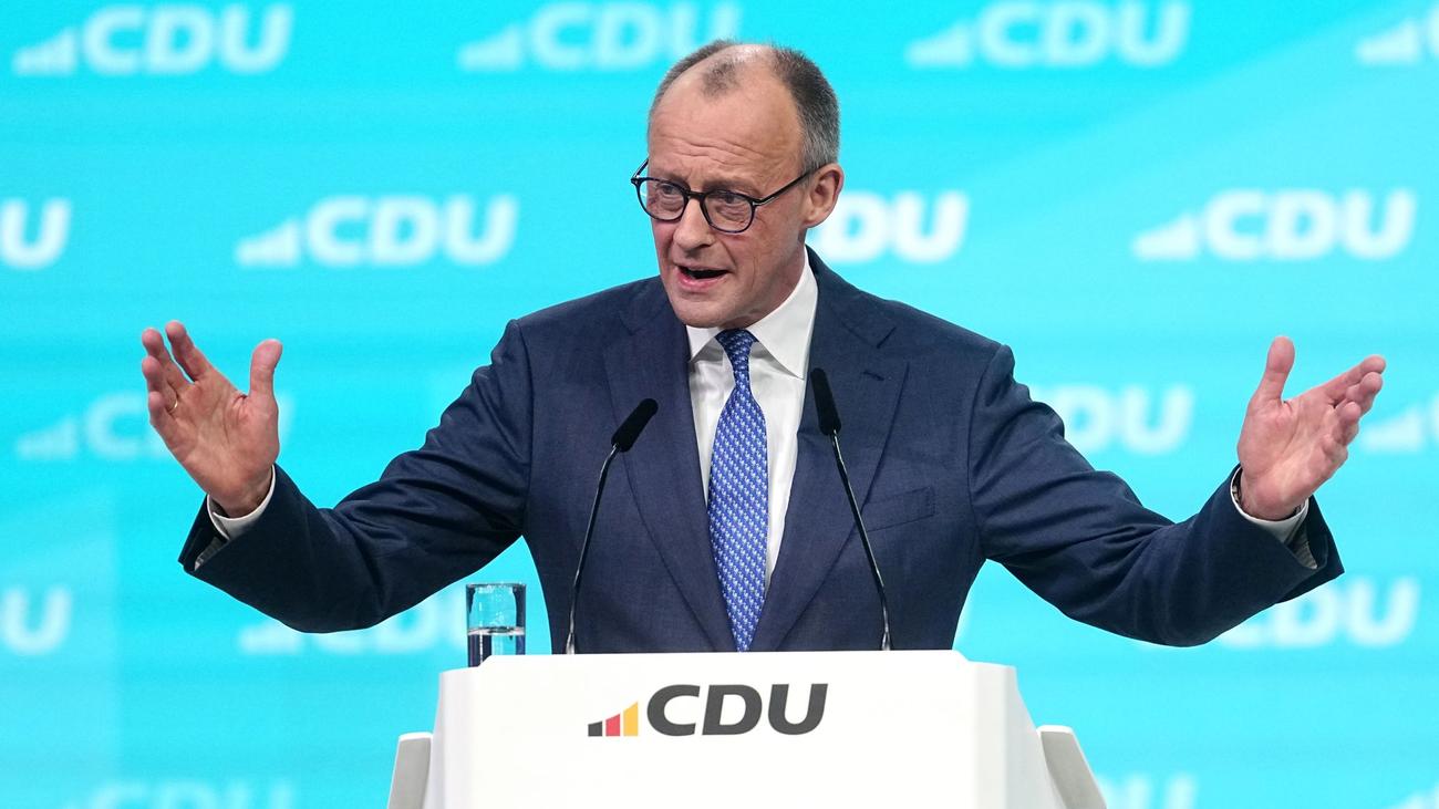CDU-Parteitag: Merz kritisiert Linke-Kandidaten in Neukölln scharf