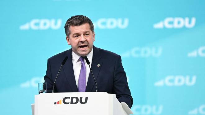 CDU-Parteitag: Sven Schulze sitzt weiterhin im Präsidium des CDU-Bundesvorstands.