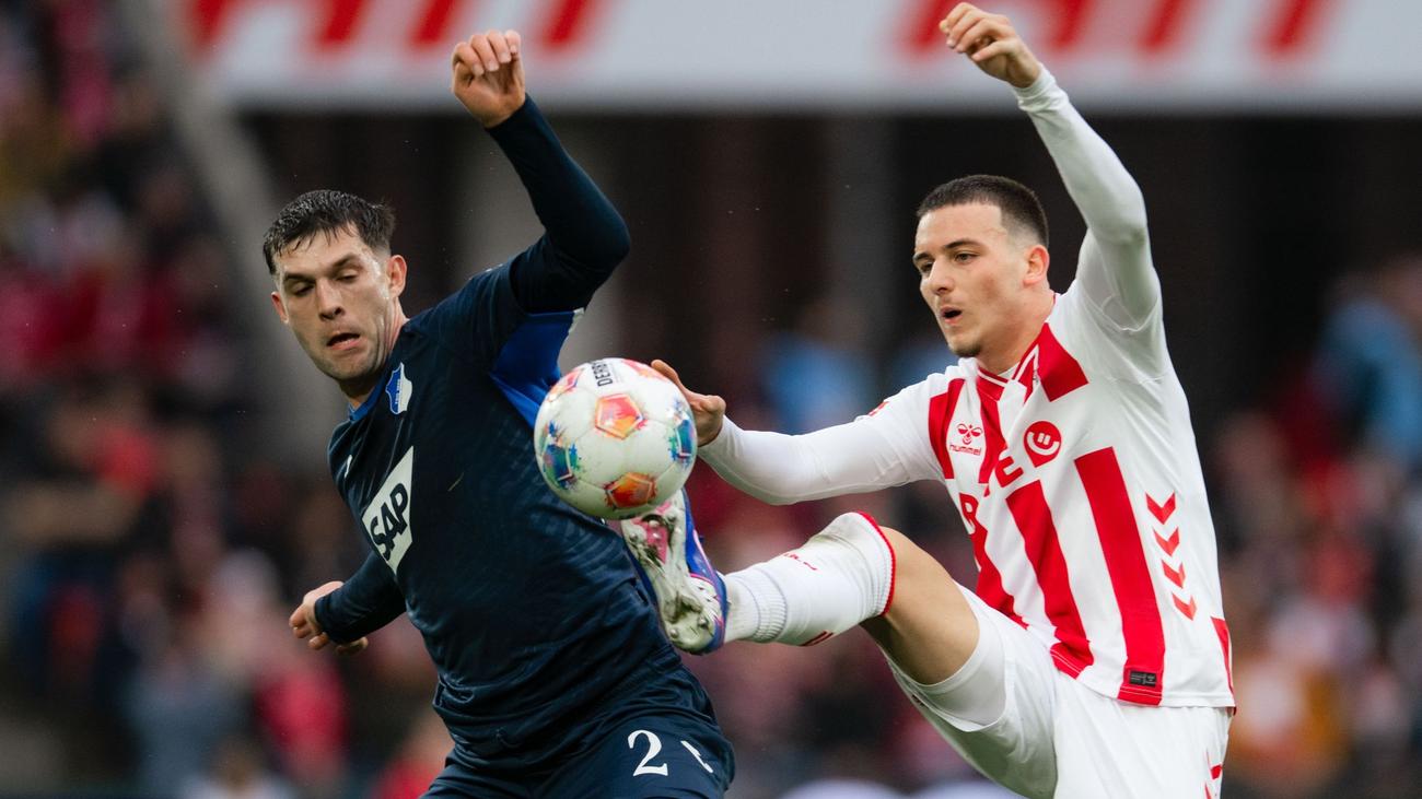 Fußball-Bundesliga: Köln trotzt Hoffenheim in wildem Schlagabtausch 2:2 ab
