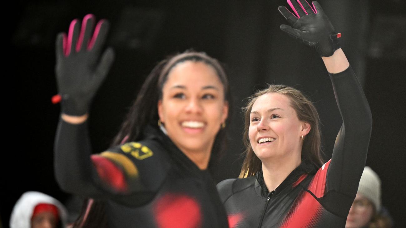 Olympische Winterspiele: Laura Nolte bleibt im Zweierbob auf Goldkurs