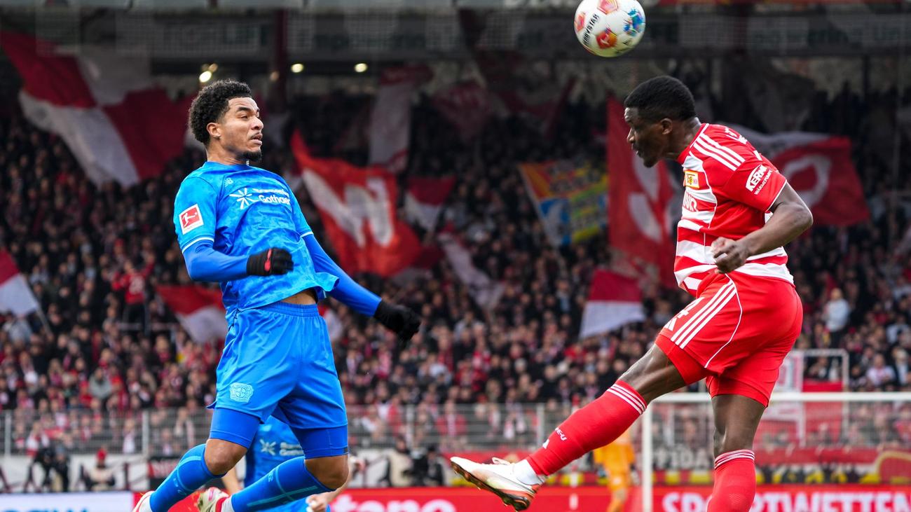 Fußball-Bundesliga: Unions Sieg-Premiere gegen schlaffes Leverkusen