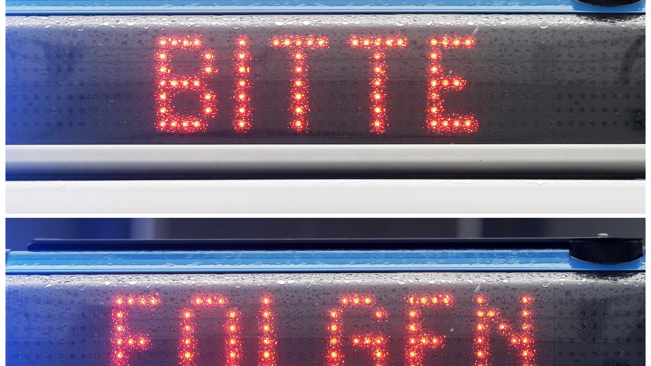 High und ohne Führerschein: Verfolgungsjagd: Autofahrer flüchtet vor Polizei