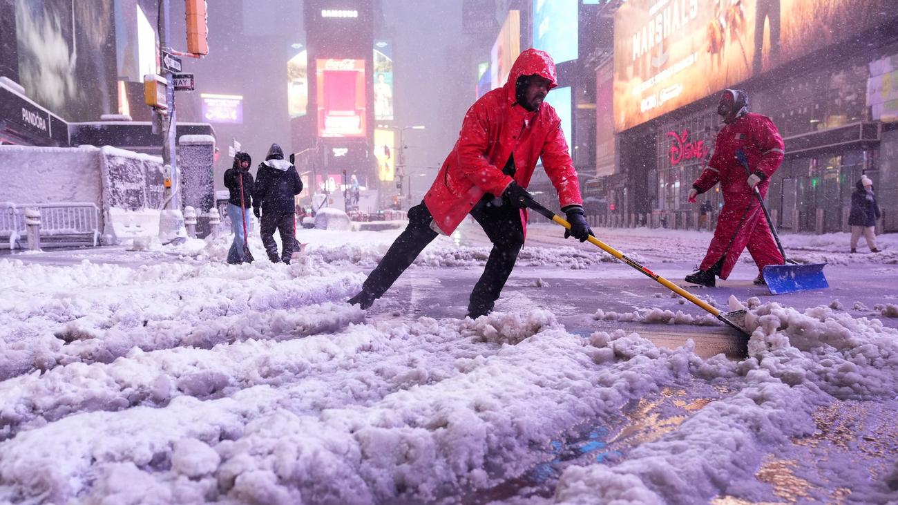 Schneesturm: Blizzard in den USA: Stromausfälle treffen Hunderttausende
